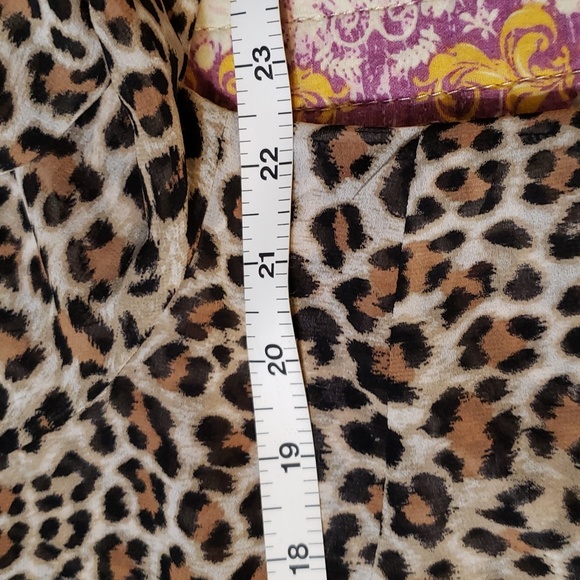 Leopard & lace blouse - Picture 7 of 11